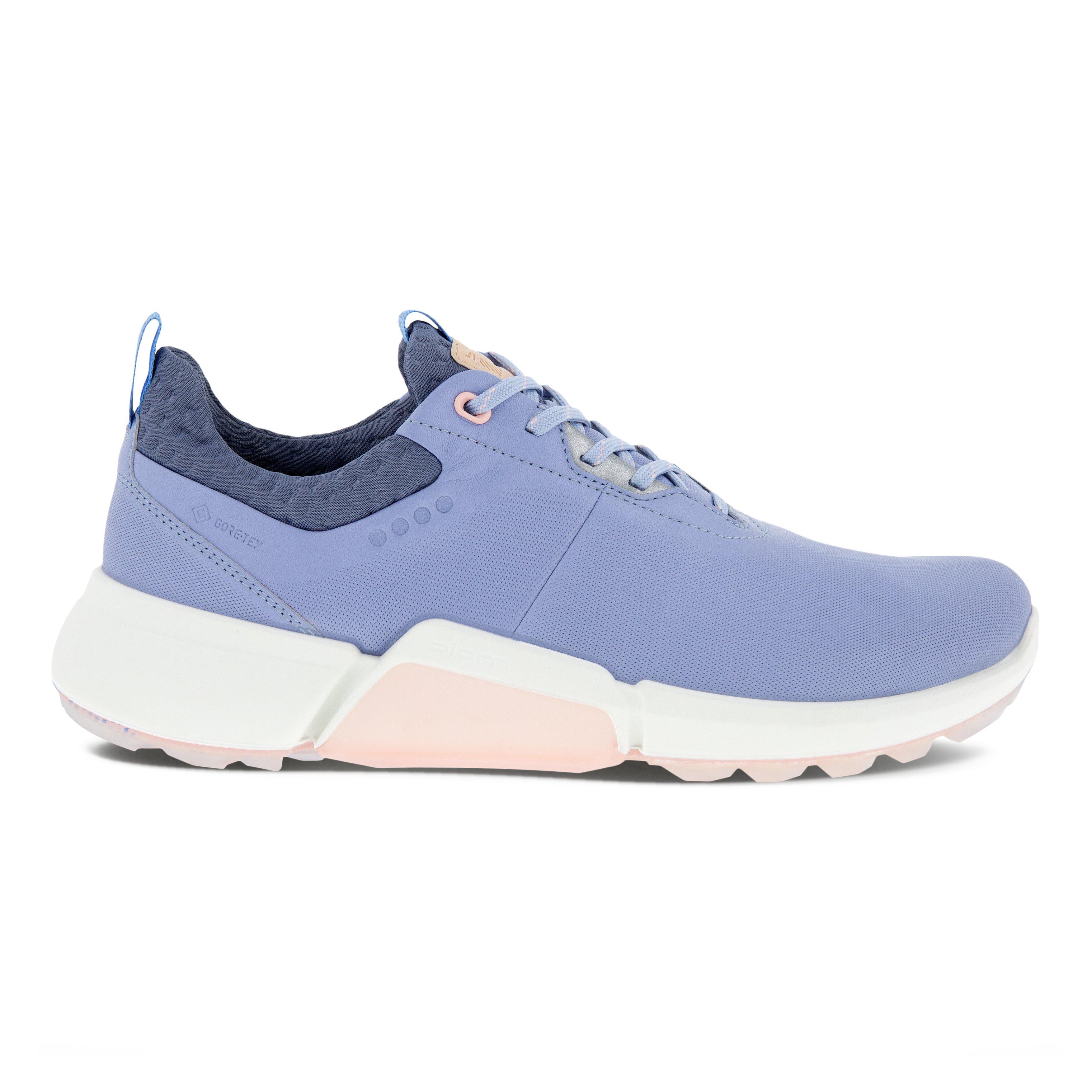 Women's Biom Hybrid 4 Spikeless Golf Shoe - Blue/Light Pink | ECCO